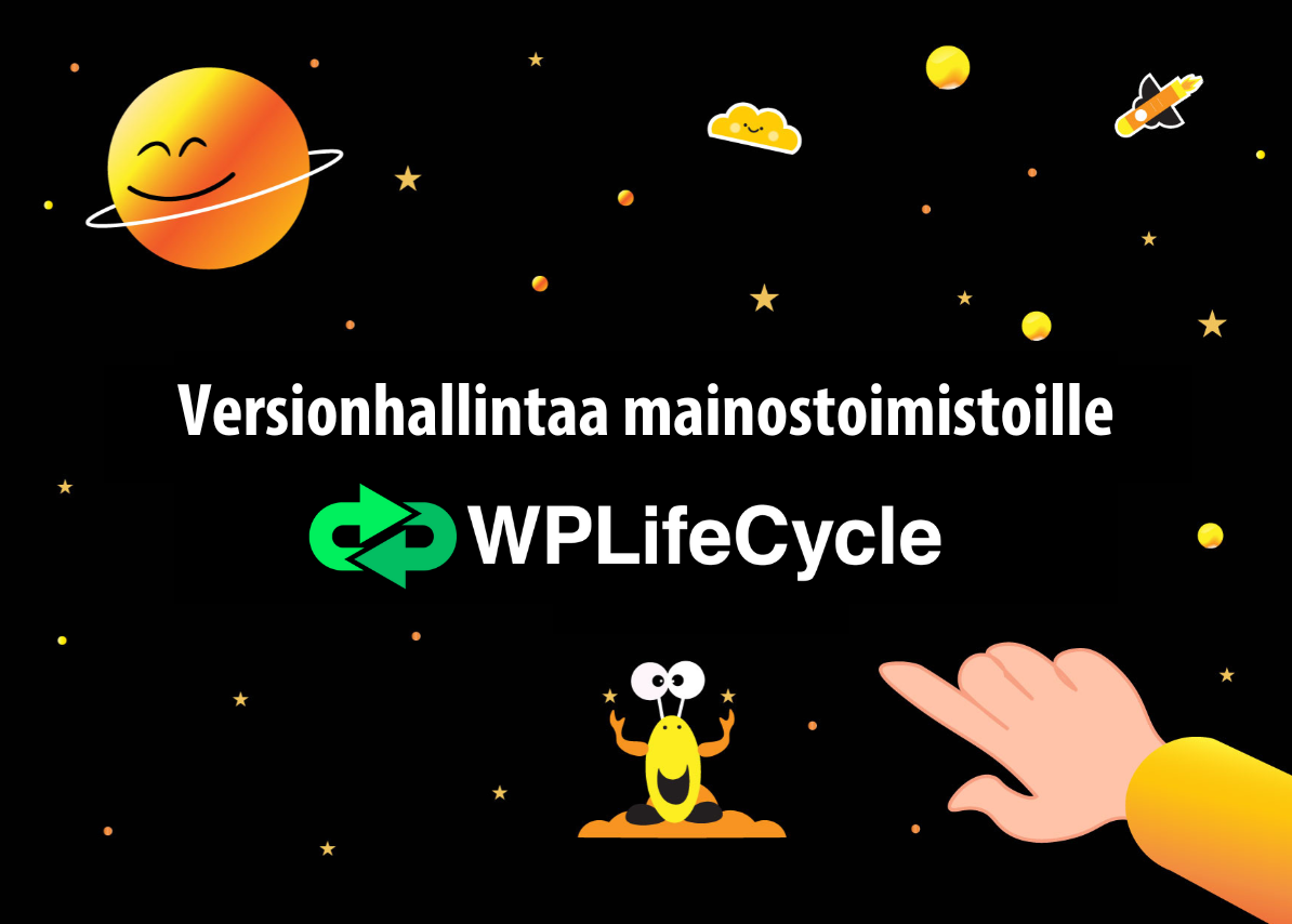 WordPress sivujen versiohallintaa mainostoimistoille WPLifeCycle lisäosalla